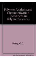 Polymer Analysis and Characterization
