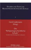 Die «Religionsgeschichtliche Schule»