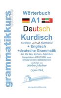 Wörterbuch Deutsch - Kurdisch - Kurmandschi - Englisch