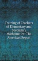 Training of Teachers of Elementary and Secondary Mathematics: The American Report