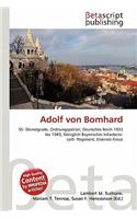 Adolf Von Bomhard: (German)