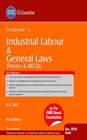 Industrial Labour & General Laws-Theory & MCQs (CS-Executive)-(December 2018 Exams)