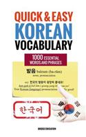 Quick and Easy Korean Vocabulary