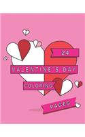 24 Valentines Day Coloring Pages