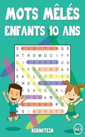 Mots mêlés enfants 10 ans: 200 Mots mêlés enfants 10 ans - Avec les solutions et gros caractères