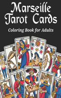 Marseille Tarot Cards Coloring Book for Adults