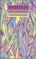 Animals Adult Coloring Book