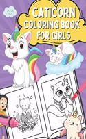 Caticorn Coloring Book for Girls