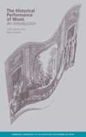 Historical Performance of Music