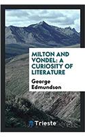 Milton and Vondel: a curiosity of literature