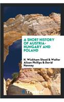 A Short History of Austria-Hungary and Poland