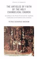 Articles of Faith of the Holy Evangelical Church
