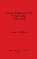 Holocene Settlement in the Western Cape, South Africa