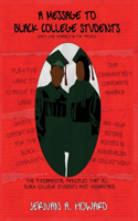 Message to Black College Students