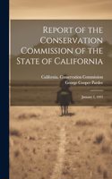 Report of the Conservation Commission of the State of California