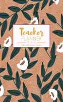 Teacher Planner 2019-2020: Teacher lesson planner july 2019 through june 2020