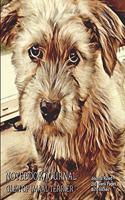Notebook/Journal - Glen of Imaal Terrier: Journal Ruled - 200 Blank Pages - 8x10 Inches