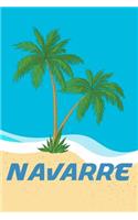 Navarre: Beach Lover's Journal with Beach Themed Stationary and Quotes (6x9)