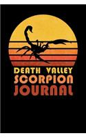 Death Valley Scorpion Journal