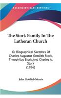 Stork Family In The Lutheran Church