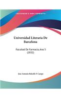 Universidad Literaria De Barcelona