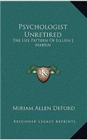 Psychologist Unretired