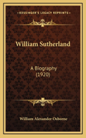 William Sutherland