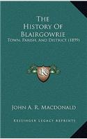 History Of Blairgowrie
