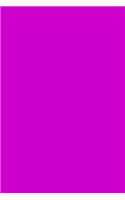 Journal Deep Magenta Color Simple Plain Magenta