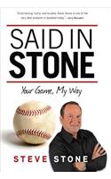 Said in Stone