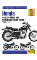 Honda CMX250 Rebel & CB250 Nighthawk Twins (85-16)