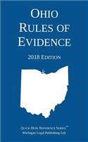 Ohio Rules of Evidence; 2018 Edition