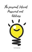 The personal Internet Address and Password