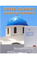Greek Islands Undated Planner