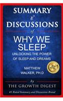 Summary and Discussions of Why We Sleep