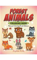 Forest Animals Coloring Book