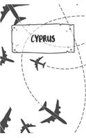 Cyprus: Ruled Travel Diary Notebook or Journey Journal - Lined Trip Pocketbook for Men and Women with Lines