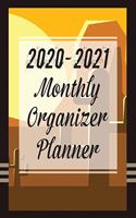 2020-2021 Monthly Organizer Planner: Agenda Schedule Organizer and Appointment Notebook - Calendar, Goals, ToDo List, Notes, Reminders