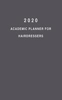 2020 Academic Planner For Hairdressers