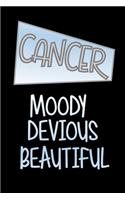 Cancer - Moody Devious Beautiful