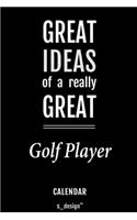 Calendar for Golf Players / Golf Player
