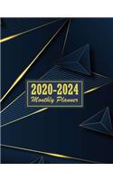 2020-2024 Monthly Planner