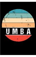 Umba: 100 Pages 6 'x 9' -Dot Graph Paper Journal Manuscript - Planner - Scratchbook - Diary