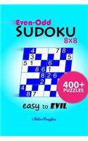 Even-Odd SuDoKu 8x8 Easy to Evil