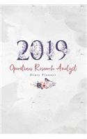 2019 Operations Research Analyst Diary Planner