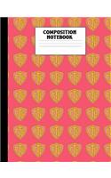 Composition Notebook: Choose the Right Pink College Ruled Composition Book LDS CTR Ring Style Mormon Lined 100 Page Journal for Primary Elementary Middle Jr. or High Scho