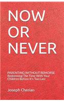 Now or Never: Parenting Without Remorse - Redeeming the Time with Your Children Before It's Too Late