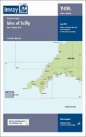 Imray Chart Y49 Isles of Scilly Laminated: Y49 Isles of Scilly (Small Format)(Y49-1LSF Y Series)