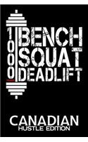 1000 Pounds Bench Squat Deadlift