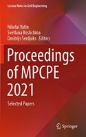 Proceedings of MPCPE 2021